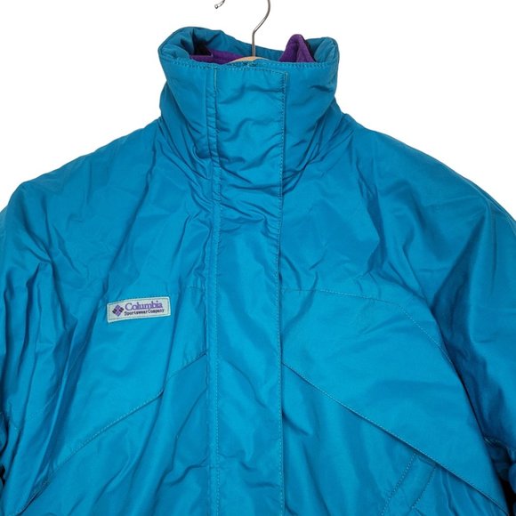 Vtg Columbia 4-in-1 Down Ski Coat - Picture 3 of 13
